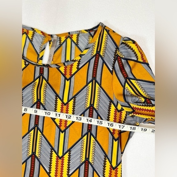 CL HEART 22 3/4‎ Sleeve Shift Dress Retro
Geometric Colorful Aztec Bold Medium - Picture 13 of 14